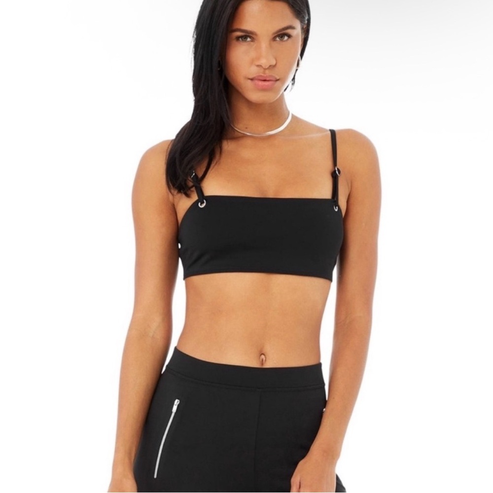 ALO Yoga Thrill Seeker Bra - black - size medium